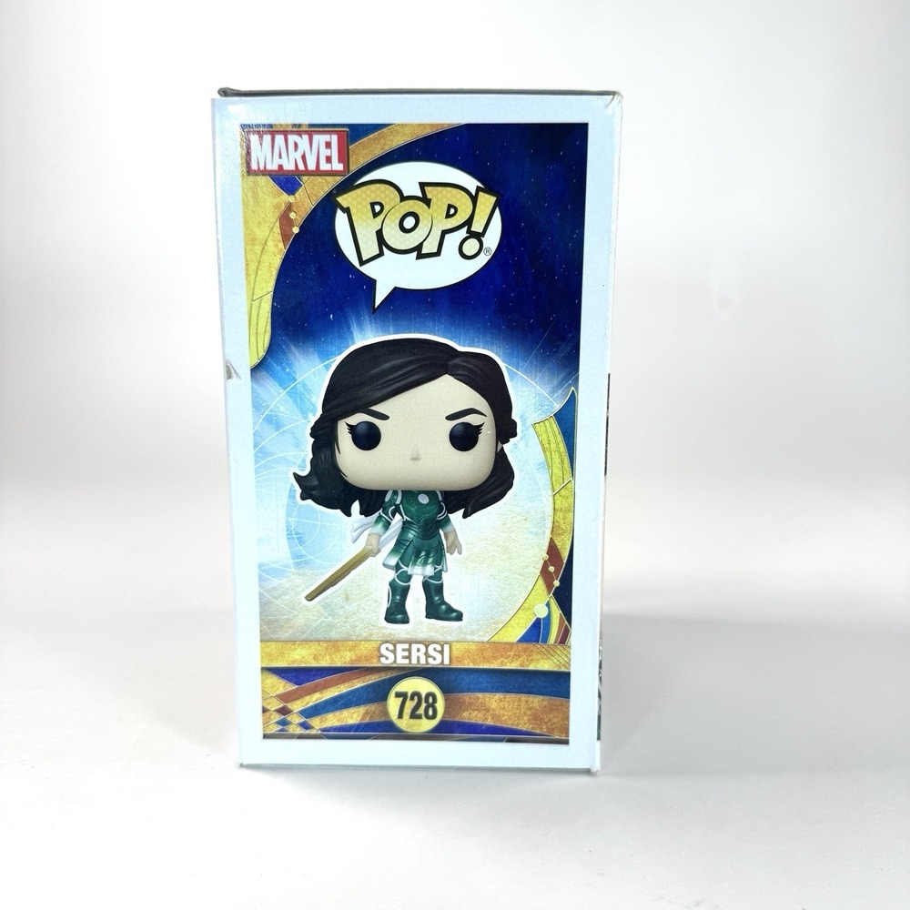 Funko‎ Pop Marvel Eternals Sersi #728 Vinyl Bobble Head New In Box NIB - Picture 2 of 6